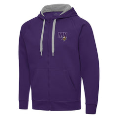 NFL Minnesota Vikings Men's Antigua Victory Full-Zip Hoodie