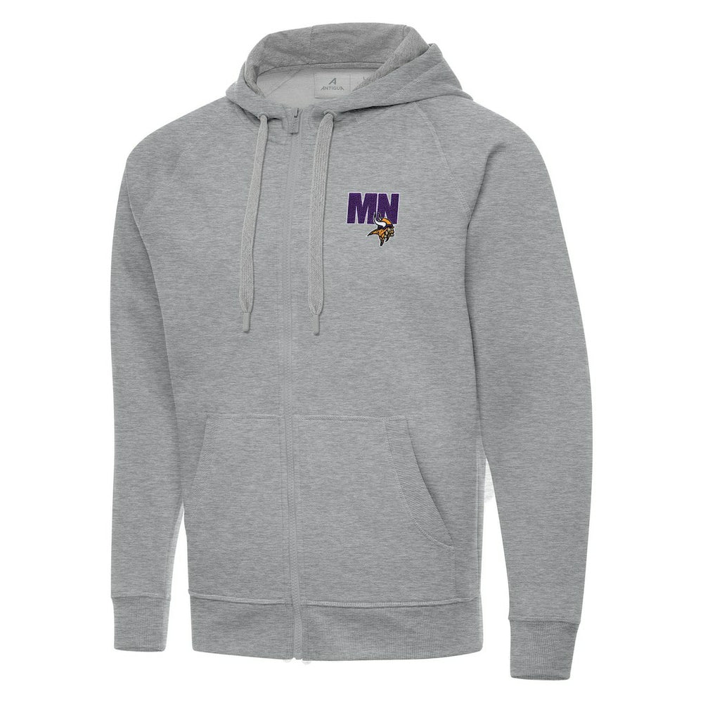 NFL Minnesota Vikings Men's Antigua Victory Full-Zip Hoodie