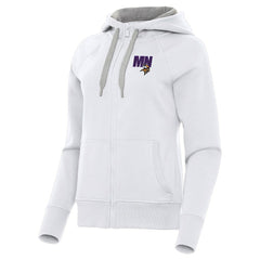 NFL Minnesota Vikings Antigua Women's Victory Full-Zip Hoodie