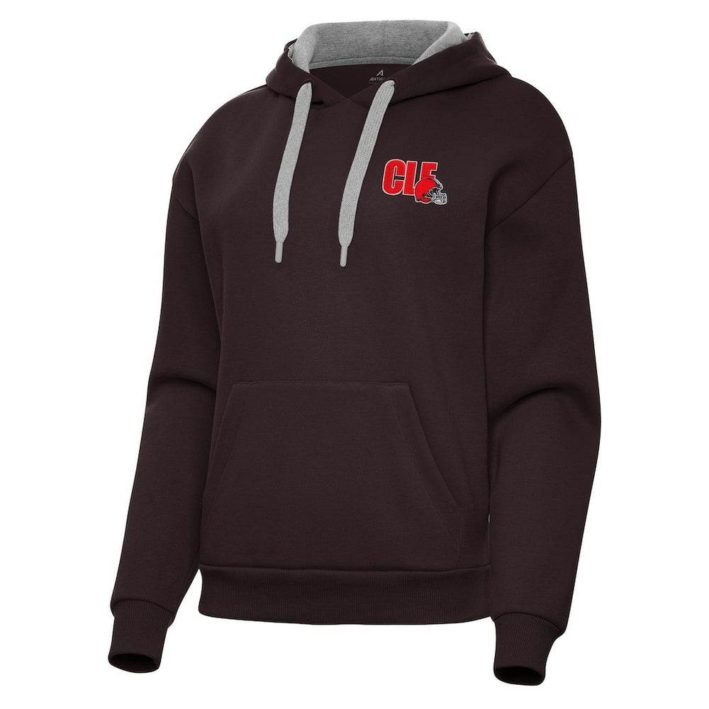 NFL Cleveland Browns Antigua Women's Victory Pullover Hoodie