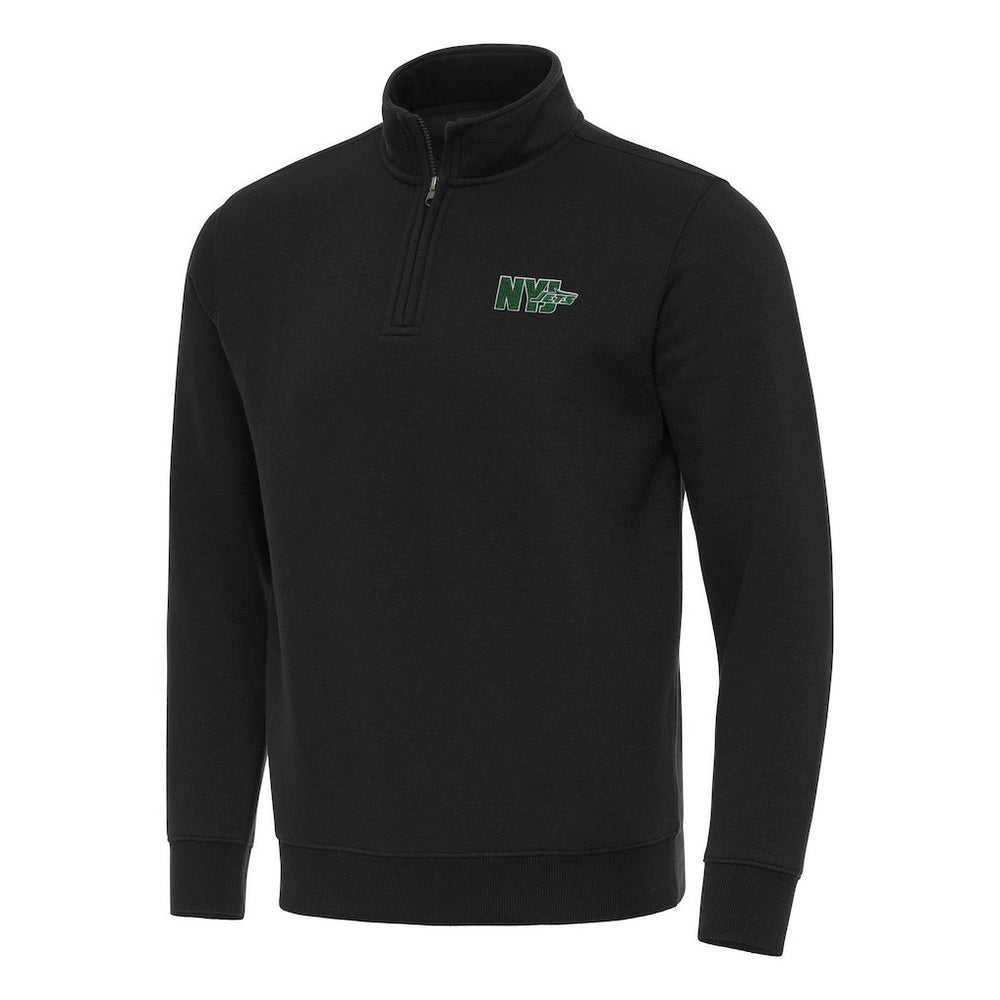 NFL New York Jets Antigua Men's Victory Quarter-Zip Sweatshirt