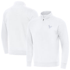 NFL Houston Texans Antigua Victory Quarter-Zip Top