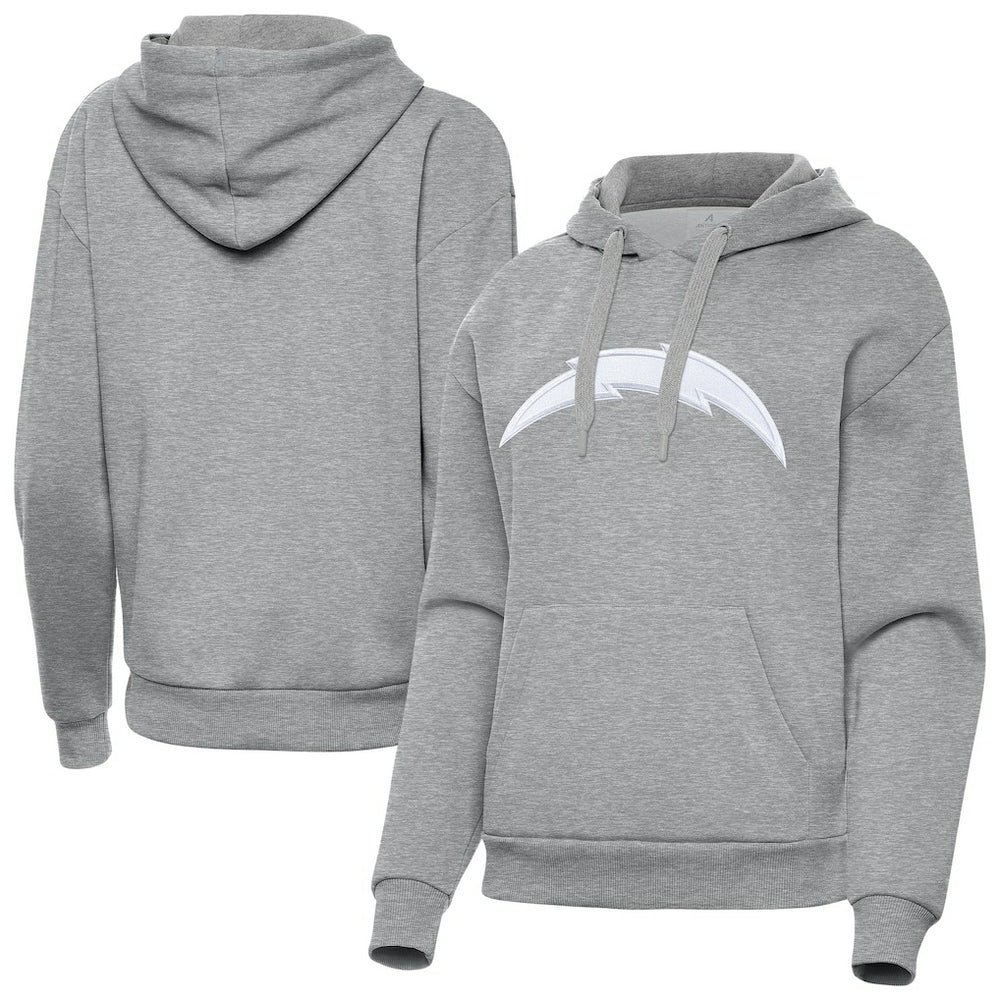 NFL Los Angeles Chargers Antigua Women's Victory Pullover Hoodie