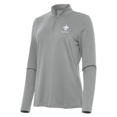 NFL New Orleans Saints Antigua Women's Reprocess Quarter-Zip Top