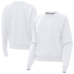 NFL Washington Commanders Antigua Women's Victory Crew Pullover Sweatshirt