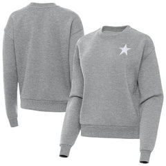 NFL Dallas Cowboys Antigua Women's Victory Crew Pullover Sweatshirt