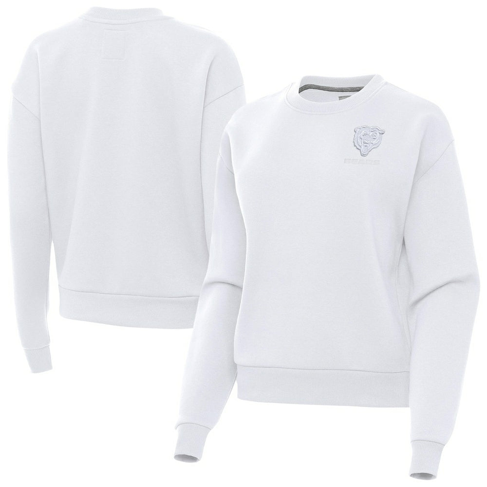 NFL Chicago Bears Antigua Women's Victory Crew Pullover Sweatshirt