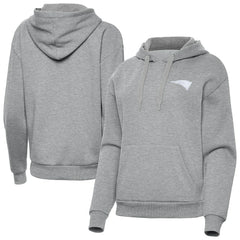 NFL New England Patriots Antigua Women's Victory Pullover Hoodie