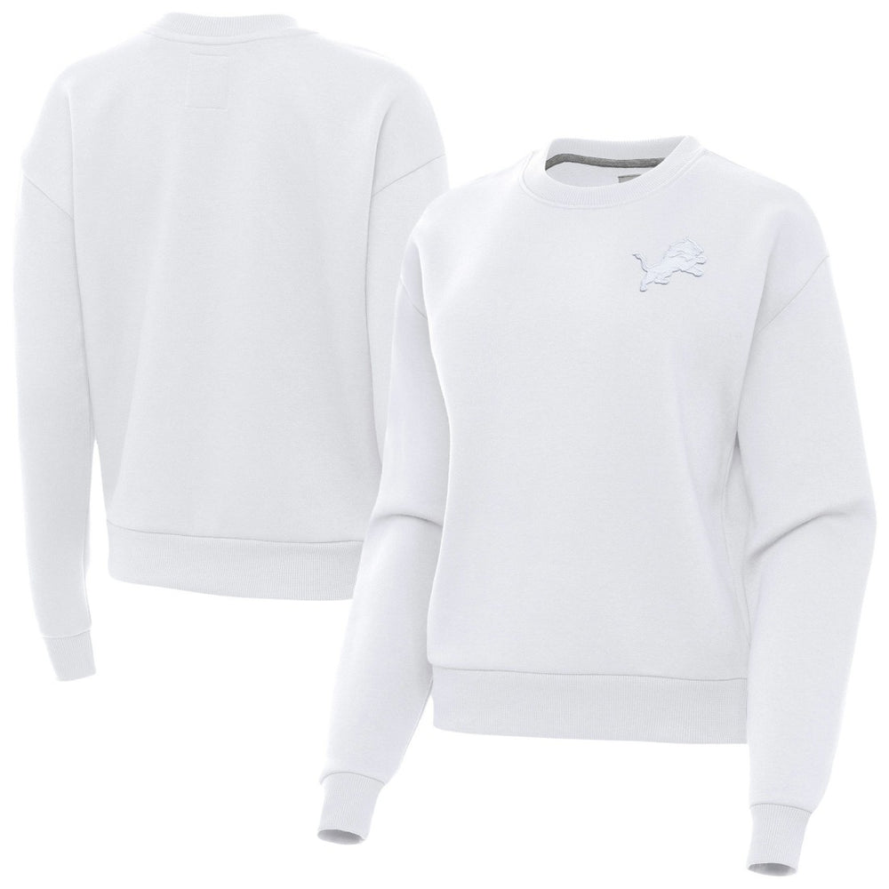 NFL Detroit Lions Antigua Women's Victory Crew Pullover Sweatshirt