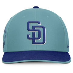 San Diego Padres Father's Day Pro Performance Snapback Hat - Turquoise | Nike