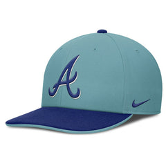 Atlanta Braves Father's Day Pro Performance Snapback Hat - Turquoise | Nike