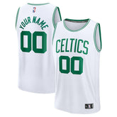 Boston Celtics Youth Fast Break Custom Replica Jersey - White - Association Edition | Fanatics shop