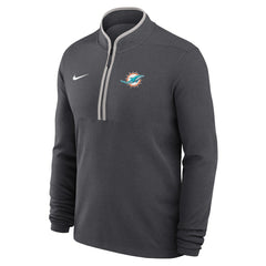 NFL Miami Dolphins Lightweight Victory Dri-FIT Half-Zip Pullover