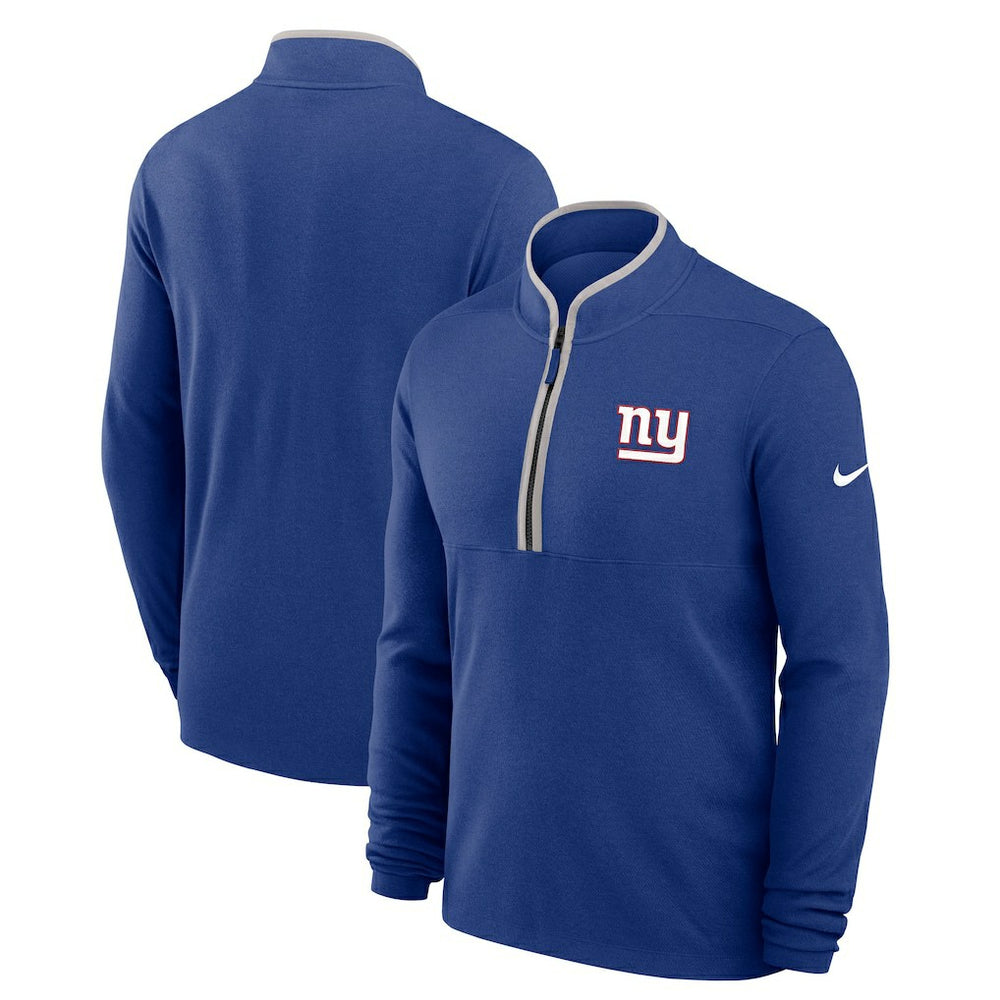 NFL New York Giants Lightweight Victory Dri-FIT Half-Zip Pullover