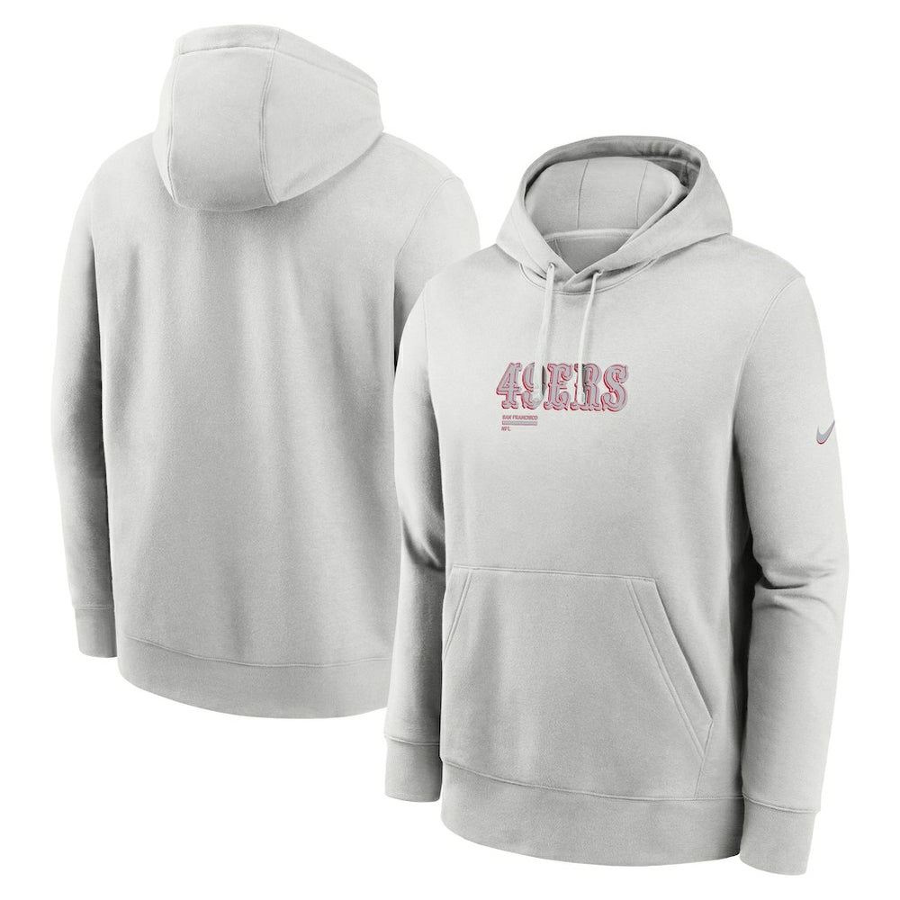 NFL San Francisco 49ers Edge Pack French Terry Club Pullover Hoodie