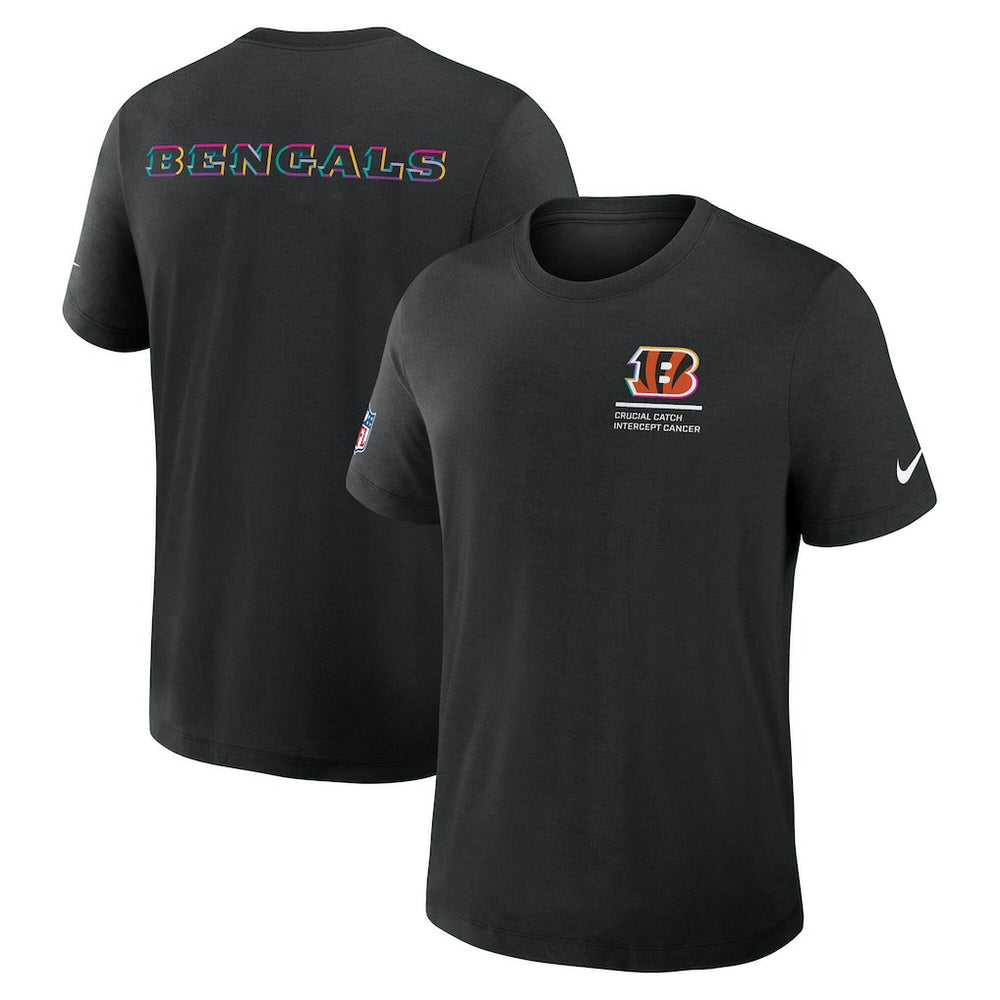 NFL Cincinnati Bengals 2025 NFL Crucial Catch Tri-Blend Dri-FIT T-Shirt