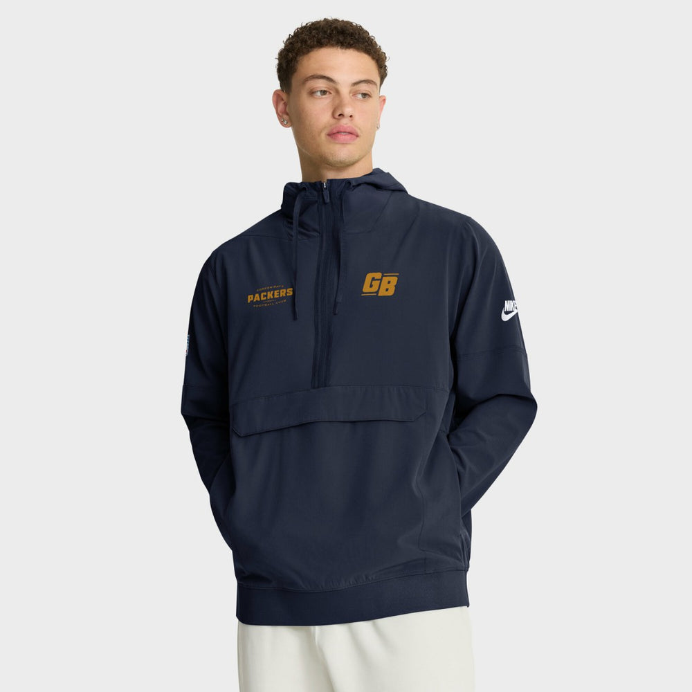 NFL Green Bay Packers The 1923 Classic Sideline Half-Zip Anorak Jacket