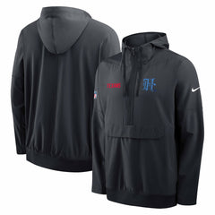 NFL Houston Texans Sideline Alt Pack Anorak Half-Zip Hoodie Jacket