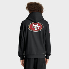 NFL San Francisco 49ers Sideline Standard Issue Utility Player Dri-FIT Full-Zip Hoodie