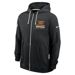 NFL Washington Commanders Sideline Standard Issue Utility Player Dri-FIT Full-Zip Hoodie