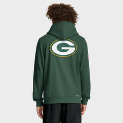 NFL Green Bay Packers Sideline Standard Issue Utility Player Dri-FIT Full-Zip Hoodie