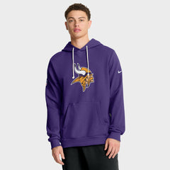 NFL Minnesota Vikings Sideline Standard Issue Initial Home Dri-FIT Hoodie
