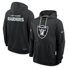 NFL Las Vegas Raiders Sideline Standard Issue Initial Home Dri-FIT Hoodie