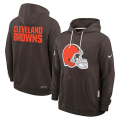 NFL Cleveland Browns Sideline Standard Issue Initial Home Dri-FIT Hoodie