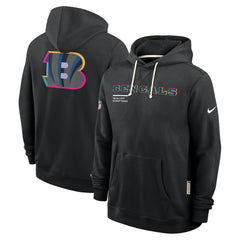 NFL Cincinnati Bengals 2025 NFL Crucial Catch Sideline Standard Issue Dri-FIT Hoodie