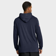NFL Seattle Seahawks Sideline Pure Fury Performance Long Sleeve Hoodie T-Shirt