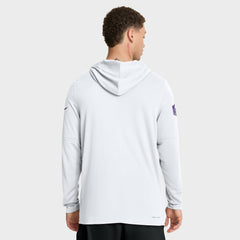 NFL Minnesota Vikings Sideline Option Read Dri-FIT Long Sleeve Hoodie T-Shirt