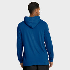 NFL Indianapolis Colts Sideline Option Read Dri-FIT Long Sleeve Hoodie T-Shirt
