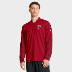 NFL Atlanta Falcons Sideline Dri-FIT Half-Zip Pullover