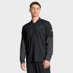 NFL Carolina Panthers Sideline Dri-FIT Half-Zip Pullover