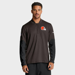 NFL Cleveland Browns Sideline Dri-FIT Half-Zip Pullover