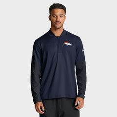 NFL Denver Broncos Sideline Dri-FIT Half-Zip Pullover