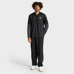 NFL New Orleans Saints Sideline Dri-FIT Half-Zip Pullover