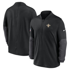 NFL New Orleans Saints Sideline Dri-FIT Half-Zip Pullover