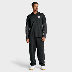 NFL Pittsburgh Steelers Sideline Dri-FIT Half-Zip Pullover