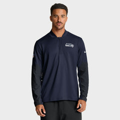 NFL Seattle Seahawks Sideline Dri-FIT Half-Zip Pullover