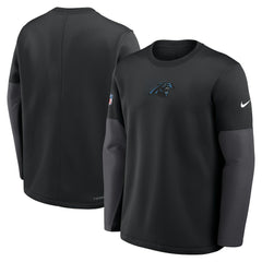 NFL Carolina Panthers Sideline Coach Therma-FIT Long Sleeve T-Shirt