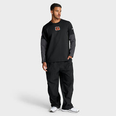 NFL Cincinnati Bengals Sideline Coach Therma-FIT Long Sleeve T-Shirt