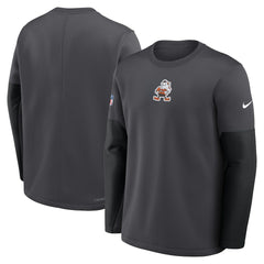 NFL Cleveland Browns Sideline Coach Therma-FIT Long Sleeve T-Shirt