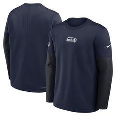 NFL Seattle Seahawks Sideline Coach Therma-FIT Long Sleeve T-Shirt