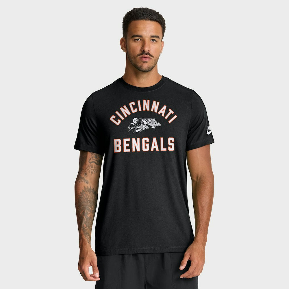 NFL Cincinnati Bengals Favorable Timeline Tri-Blend T-Shirt