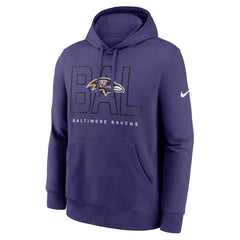 NFL Baltimore Ravens Busted Play Club Fleece Pullover Hoodie