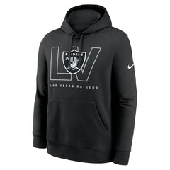NFL Las Vegas Raiders Busted Play Club Fleece Pullover Hoodie
