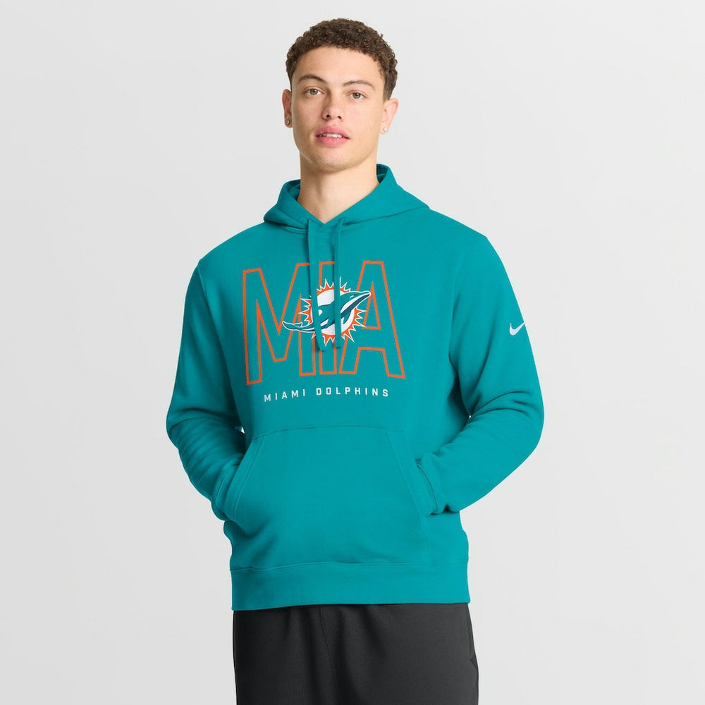 NFL Miami Dolphins Busted Play Club Fleece Pullover Hoodie