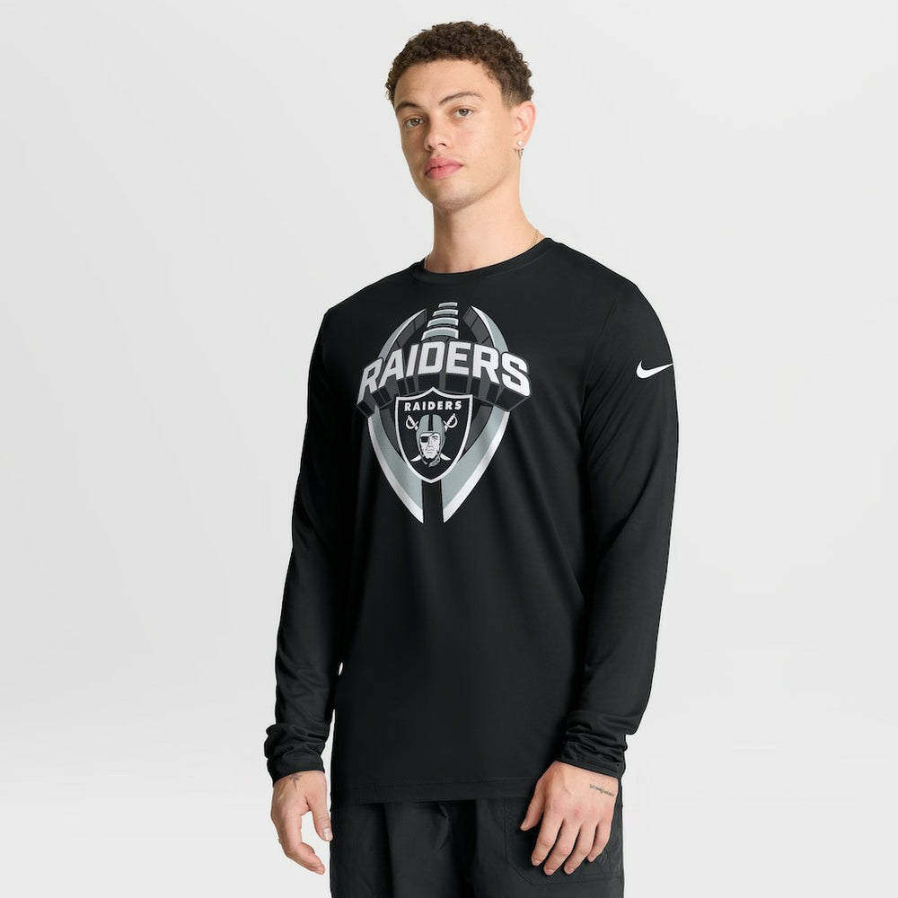 NFL Las Vegas Raiders Primetime Legend Icon Performance Long Sleeve T-Shirt