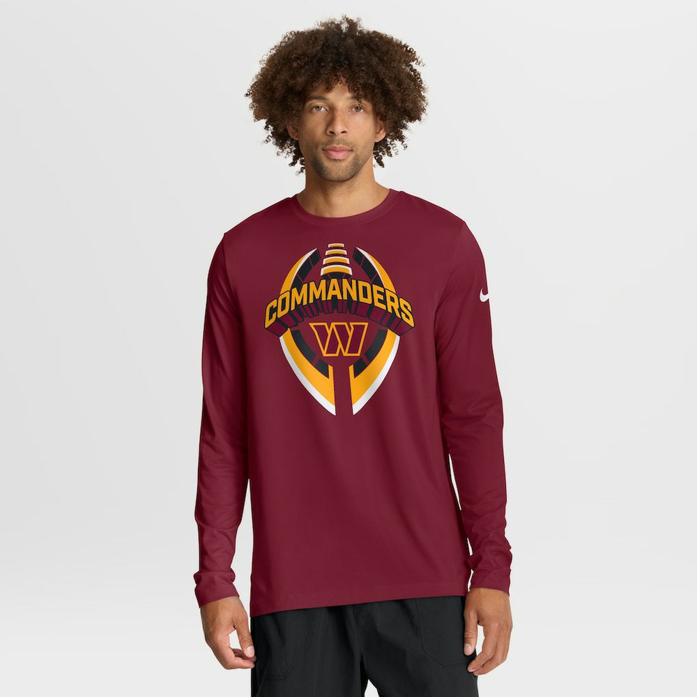 NFL Washington Commanders Primetime Legend Icon Performance Long Sleeve T-Shirt